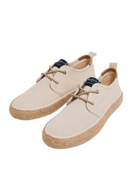 Zapatillas Pepe Jeans Port Tourist Beige Hombre