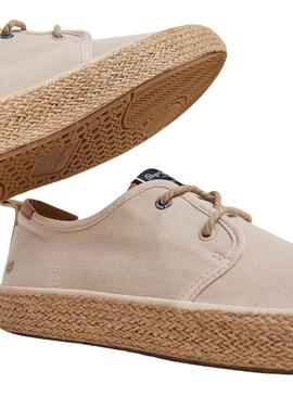 Zapatillas Pepe Jeans Port Tourist Beige Hombre