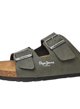 Sandalias Pepe Jeans Kansas Verde para Hombre