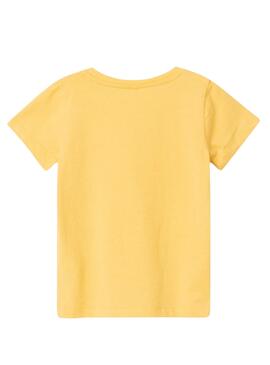 Camiseta Name It Becca Amarillo Para Niña
