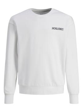 Sudadera Jack And Jones Grow Blanco Para Niño