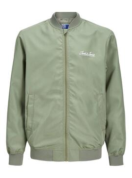 Chaqueta Jack And Jones Oliver Bomber Verde Niño