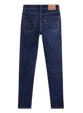 Pantalon Vaquero Levis 721 High Rise Skinny Azul