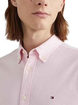 Camisa Tommy Hilfiger 1985 Rosa paa Hombre