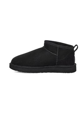 Botas UGG W Classic Ultra Mini Negro Para Mujer