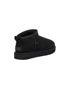 Botas UGG W Classic Ultra Mini Negro Para Mujer