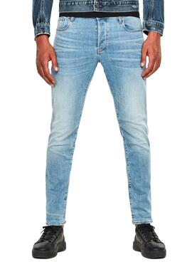 Pantalón Vaquero G-Star 3301 Azul para Hombre