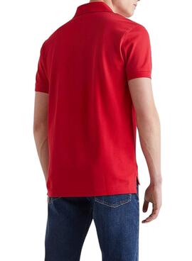 Polo Tommy Hilfiger 1985 Regular Rojo para Hombre