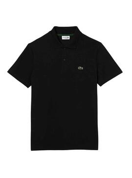 Polo Lacoste Bord Negro para Hombre