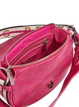 Bandolera Pepe Jeans Crisha Rosa Para Mujer