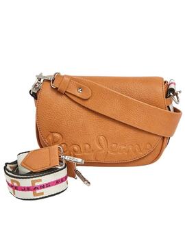 Bandolera Pepe Jeans Crisha Camel Para Mujer