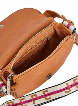 Bandolera Pepe Jeans Crisha Camel Para Mujer