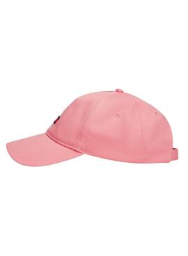 Gorra Tommy Jeans Elongated Flag Rosa