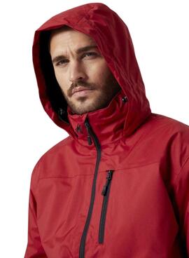 Cazadora Helly Hansen Crew Midlayer Rojo para Hombre