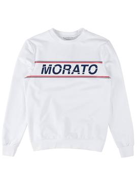 Sudadera Antony Morato Stampa Blanco Hombre