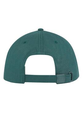 Gorra Tommy Jeans Elongated Flag Verde