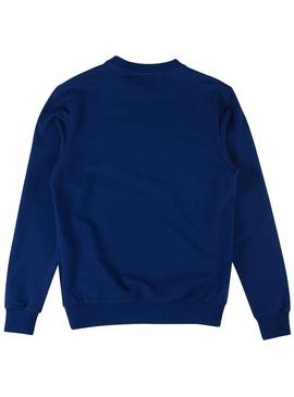 Sudadera Antony Morato Stampa Azul Electrico 