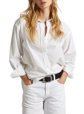 Camisa Pepe Jeans Paula Blanco Para Mujer