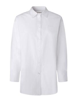  Camisa Pepe Jeans Paula  blanco para mujer 
