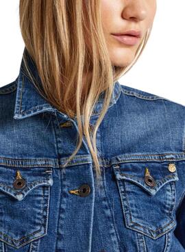 Cazadora Vaquera  Pepe Jeans Thrift HT7 Para Mujer