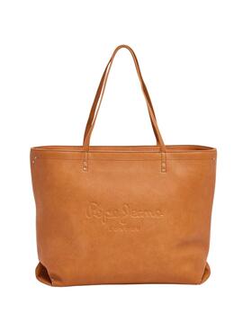 Bolso Pepe Jeans Briella Core Camel Para Mujer