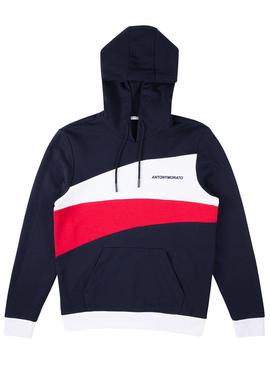 Sudadera Antony Morato Contrasti Azul Marino 