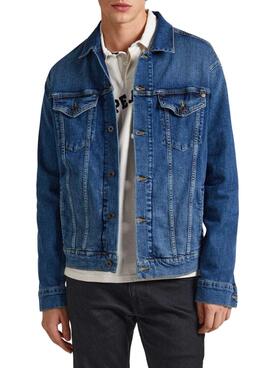 Cazadora Vaquera Pepe Jeans Pinners Para Hombre