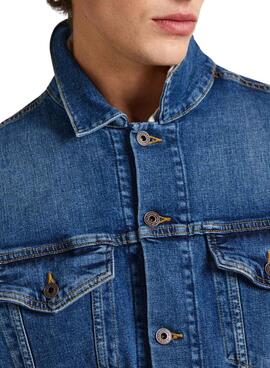 Cazadora Vaquera Pepe Jeans Pinners Para Hombre