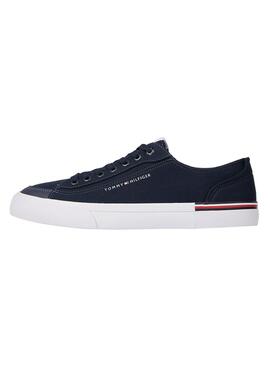 Zapatillas Tommy Hilfiger Vulc Marino Para Hombre