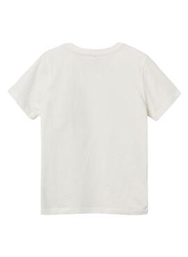 Camiseta Name It Dolasse Beige Para Niño