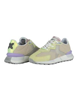 Zapatilla Munich Sapporo Sky 32 verde para mujer-z