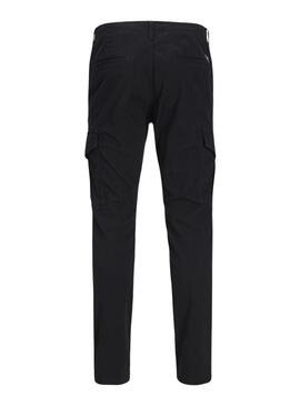 Pantalón Jack /df01 Jones Marco Joe Cargo Negro Hombre