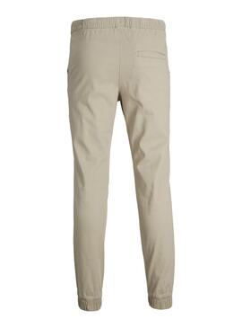 Pantalón Jack And Jones Gordon Dave Jogger Beige