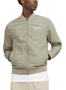 Bomber Jack And Jones Oliver Verde Hombre