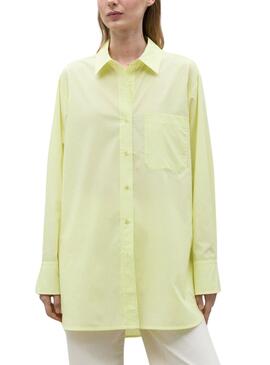 Camisa Ecoalf Andrea Amarillo para Mujer