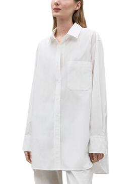 Camisa Ecoalf Andrea Blanco para Mujer