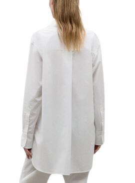 Camisa Ecoalf Andrea Blanco para Mujer