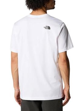 Camiseta The North Face Easy Tee Blanco Hombre