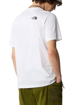 Camiseta The North Face Simple Dome Blanco Hombre