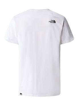 Camiseta The North Face Simple Dome Blanco Hombre