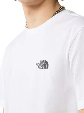 Camiseta The North Face Simple Dome Blanco Hombre