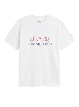 Camiseta Ecoalf Melti Blanco para Hombre