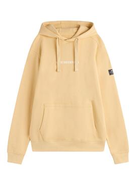 Sudadera Ecoalf Barca Amarillo para Hombre