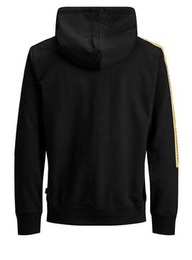 Sudadera Jack and Jones Vision Negro Hombre