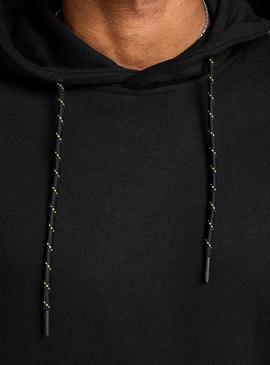 Sudadera Jack and Jones Vision Negro Hombre