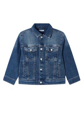 Cazadora Vaquera Mayoral Denim Medio Para Niño