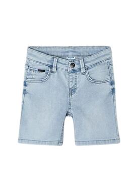 Bermuda Mayoral Soft Denim Claro Para Niño