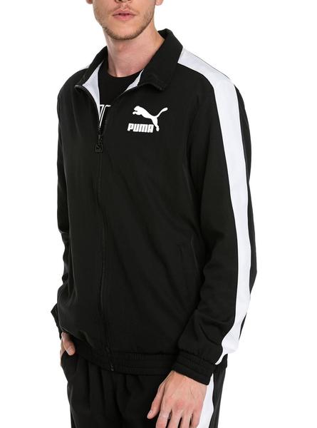 Chaqueta Puma Iconic Track Negro Hombre