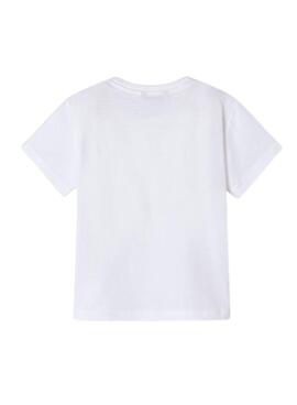 Camiseta Mayoral Trampantojo Blanco Para Niño