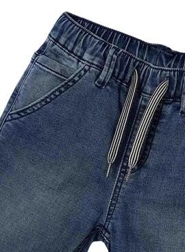 Pantalón Mayoral Soft Denim Jogger Medio Para Niño